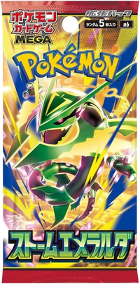 Pokémon TCG MEGA Storm Emeralda M6 Booster Box – Japanese