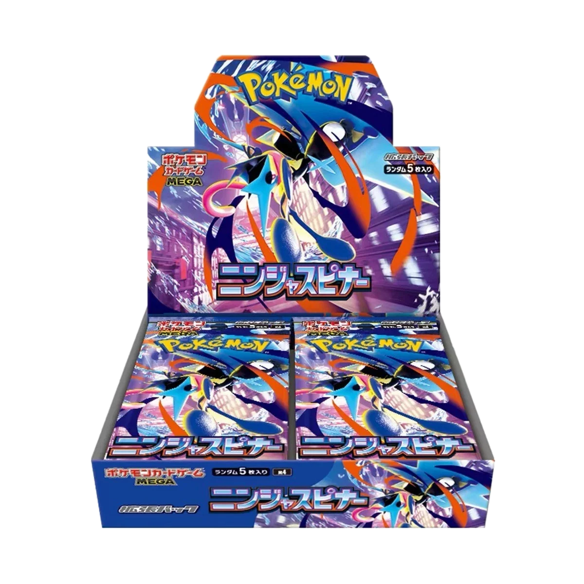 Pokémon TCG MEGA Ninja Spinner M4 Booster Box – Japanese