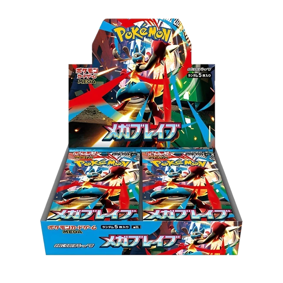 Pokémon TCG MEGA Brave M1L Booster Box – Japanese