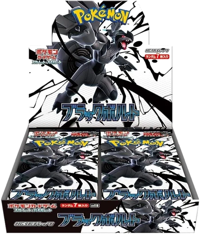 Pokémon TCG Scarlet & Violet Black Bolt SV11B Booster Box – Japanese