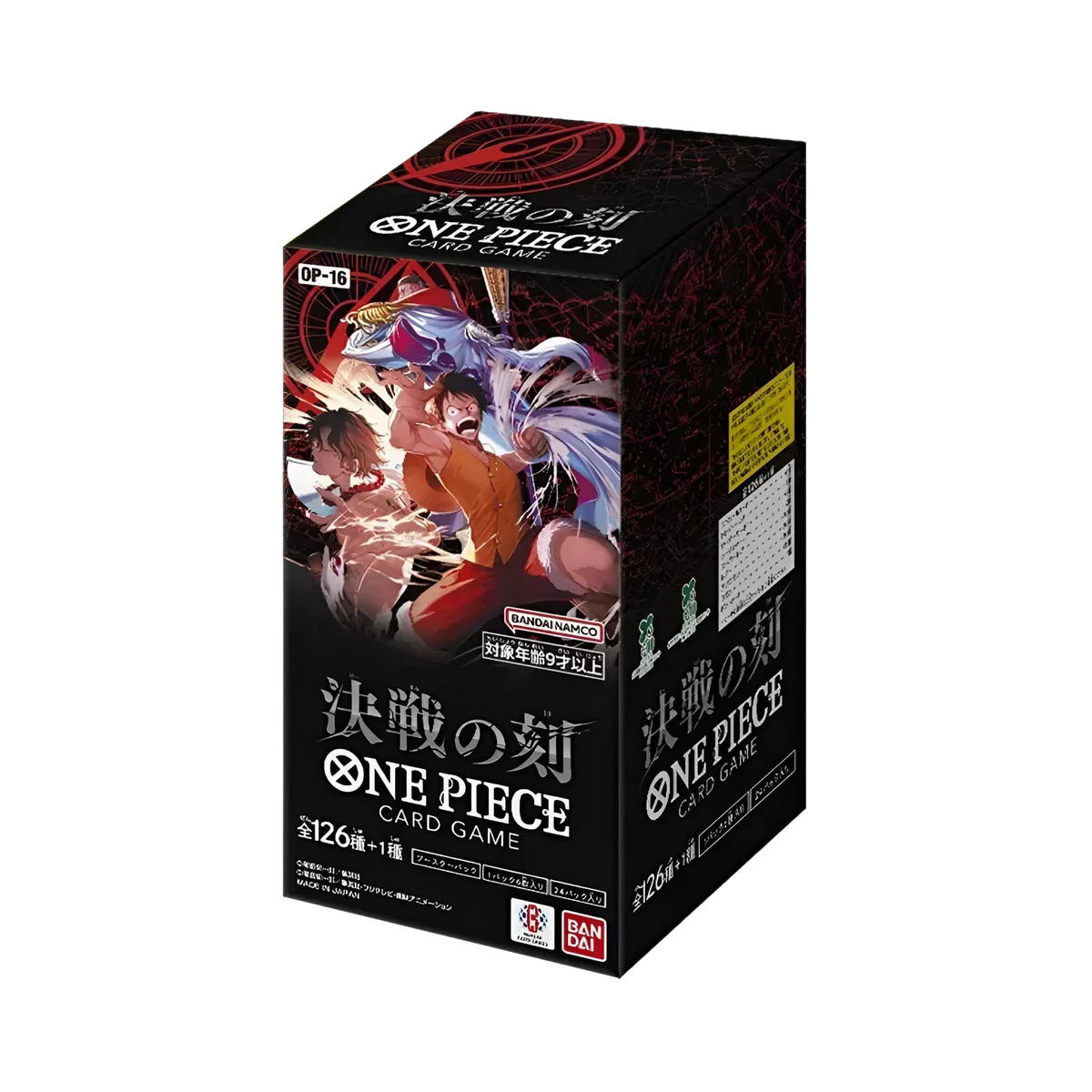 ONE PIECE Card Game – Battle Of Time [OP-16] Japanese Booster Box