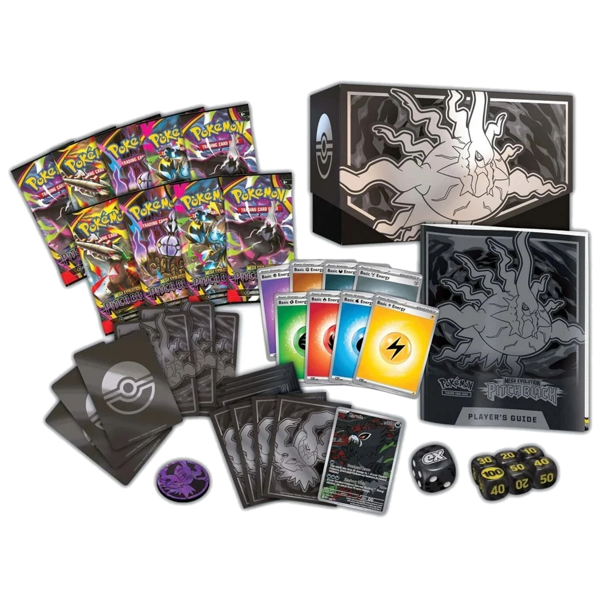 Pokémon TCG Mega Evolution Pitch Black Elite Trainer Box- English