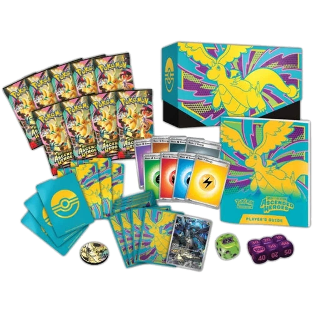 Pokémon TCG Mega Evolution Ascended Hero Elite Trainer Box- English