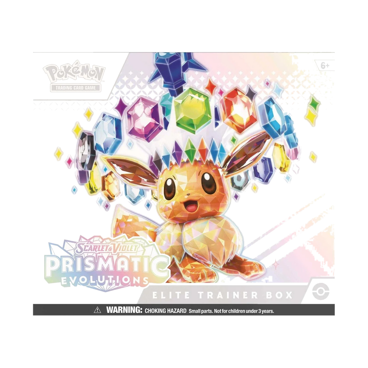Pokémon TCG Scarlet & Violet Prismatic Evolution Elite Trainer Box- English