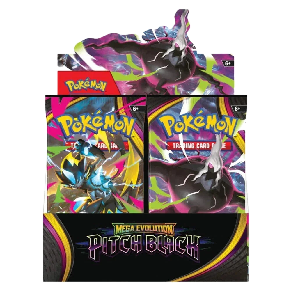 Pokémon TCG Mega Evolution Pitch Black Booster Box- English