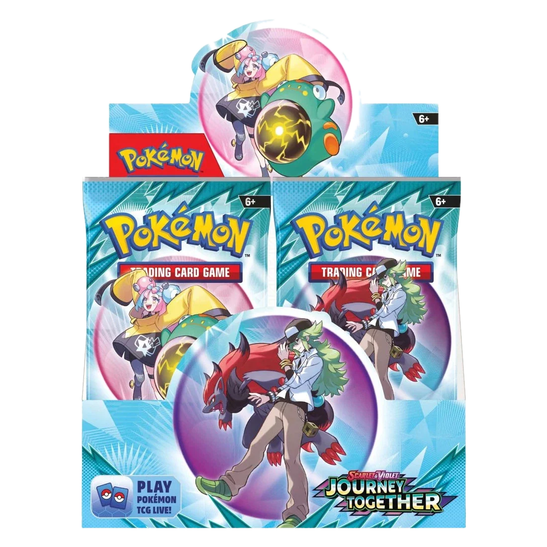 Pokémon TCG Scarlet & Violet Journey Together Enhanced Booster Box- English