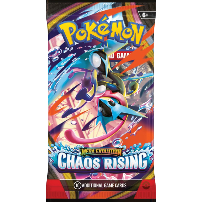 Pokémon TCG Mega Evolution Chaos Rising Booster Bundle- English