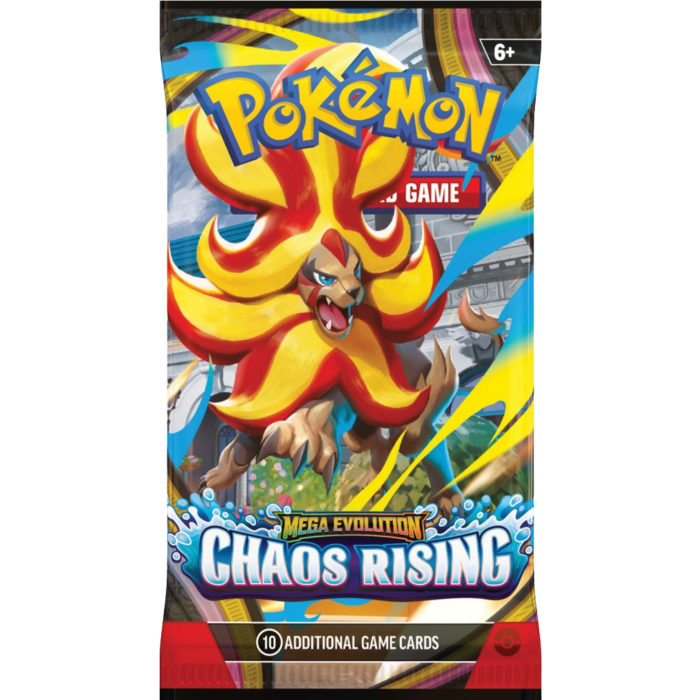 Pokémon TCG Mega Evolution Chaos Rising Booster Bundle- English