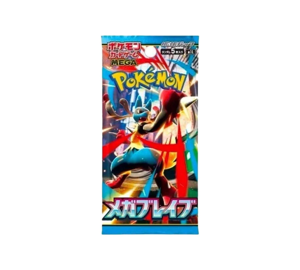 Pokémon TCG MEGA Brave M1L Booster Pack – Japanese