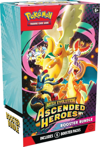 Pokémon TCG Mega Evolution Ascended Hero Booster Bundle- English
