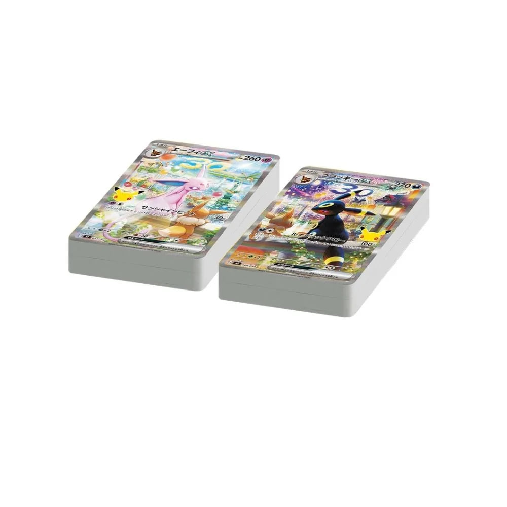 Pokémon TCG 30th Celebration Espeon & Umbreon ex Premium Deck Set (Japanese)
