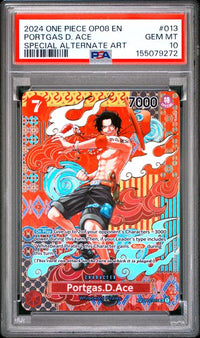 2024 ONE PIECE OP08-TWO LEGENDS #013 PORTGAS D. ACE SPECIAL ALTERNATE ART