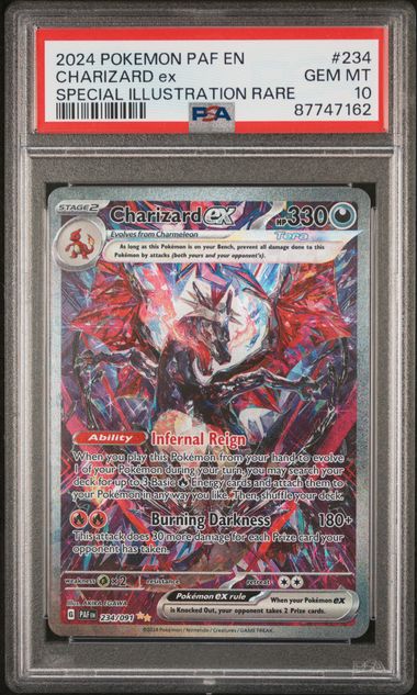 2024 POKEMON PAF EN-PALDEAN FATES #234 CHARIZARD ex SPECIAL ILLUSTRATION RARE