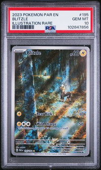 2023 POKEMON PAR EN-PARADOX RIFT #195 BLITZLE ILLUSTRATION RARE