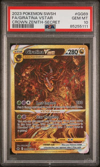 2023 POKEMON SWORD AND SHIELD CROWN ZENITH #GG69 FA/GIRATINA VSTAR CROWN ZENITH-SECRET