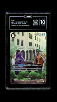 ISSHO 2024 ONE PIECE 500 YEARS IN THE FUTURE #OP03-078 SPECIAL ALTERNATE ART SUPER RARE