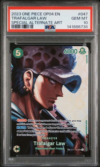 2023 ONE PIECE OP04-KINGDOMS OF INTRIGUE #047 TRAFALGAR LAW SPECIAL ALTERNATE ART