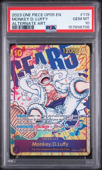2023 ONE PIECE OP05-AWAKENING OF THE NEW ERA #119 MONKEY D. LUFFY ALTERNATE ART