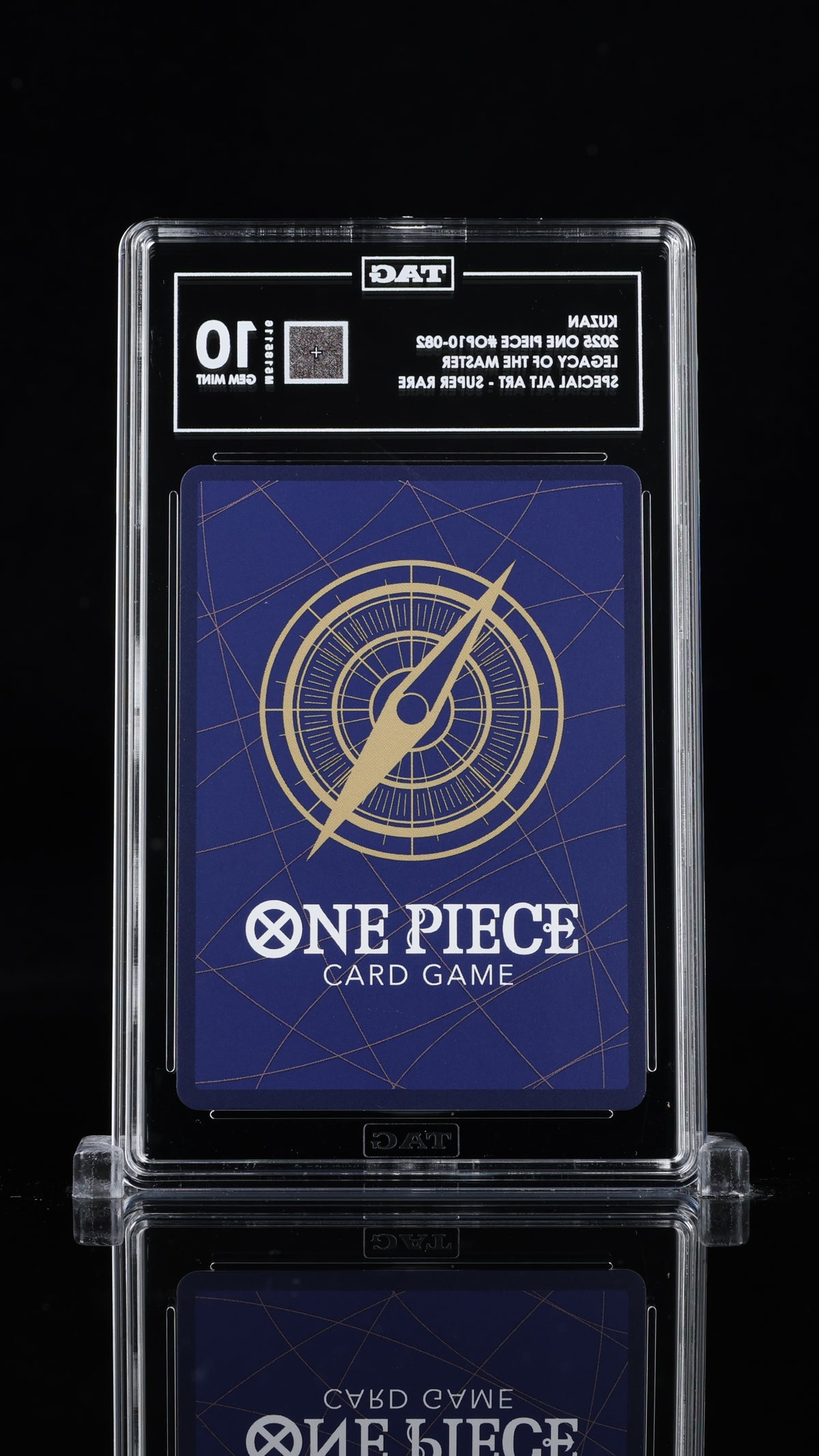KUZAN 2025 ONE PIECE LEGACY OF THE MASTER #OP10-082 SPECIAL ALTERNATE ART SUPER RARE