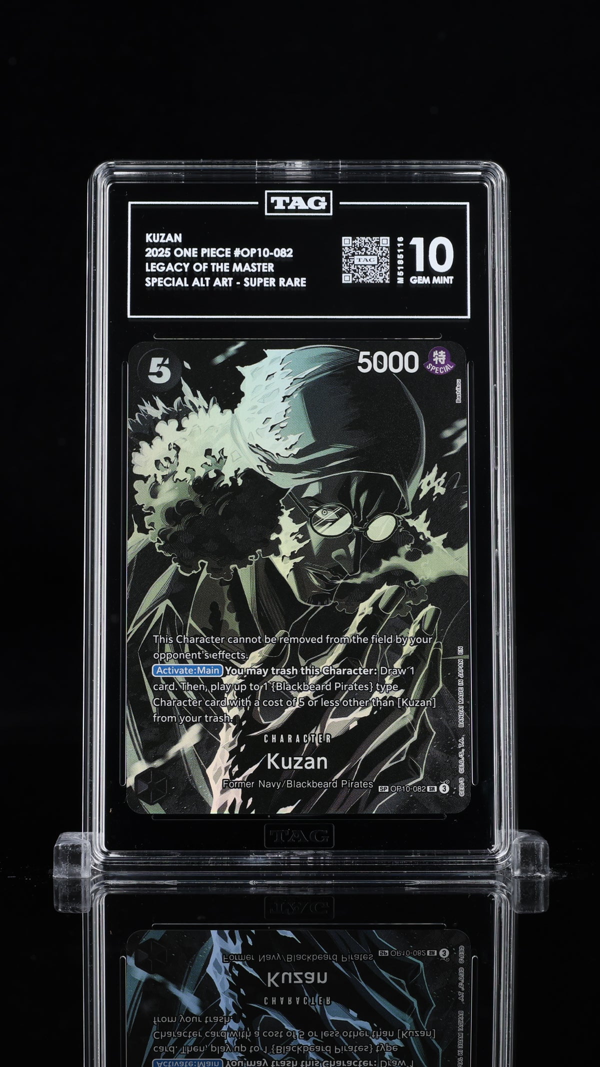 KUZAN 2025 ONE PIECE LEGACY OF THE MASTER #OP10-082 SPECIAL ALTERNATE ART SUPER RARE