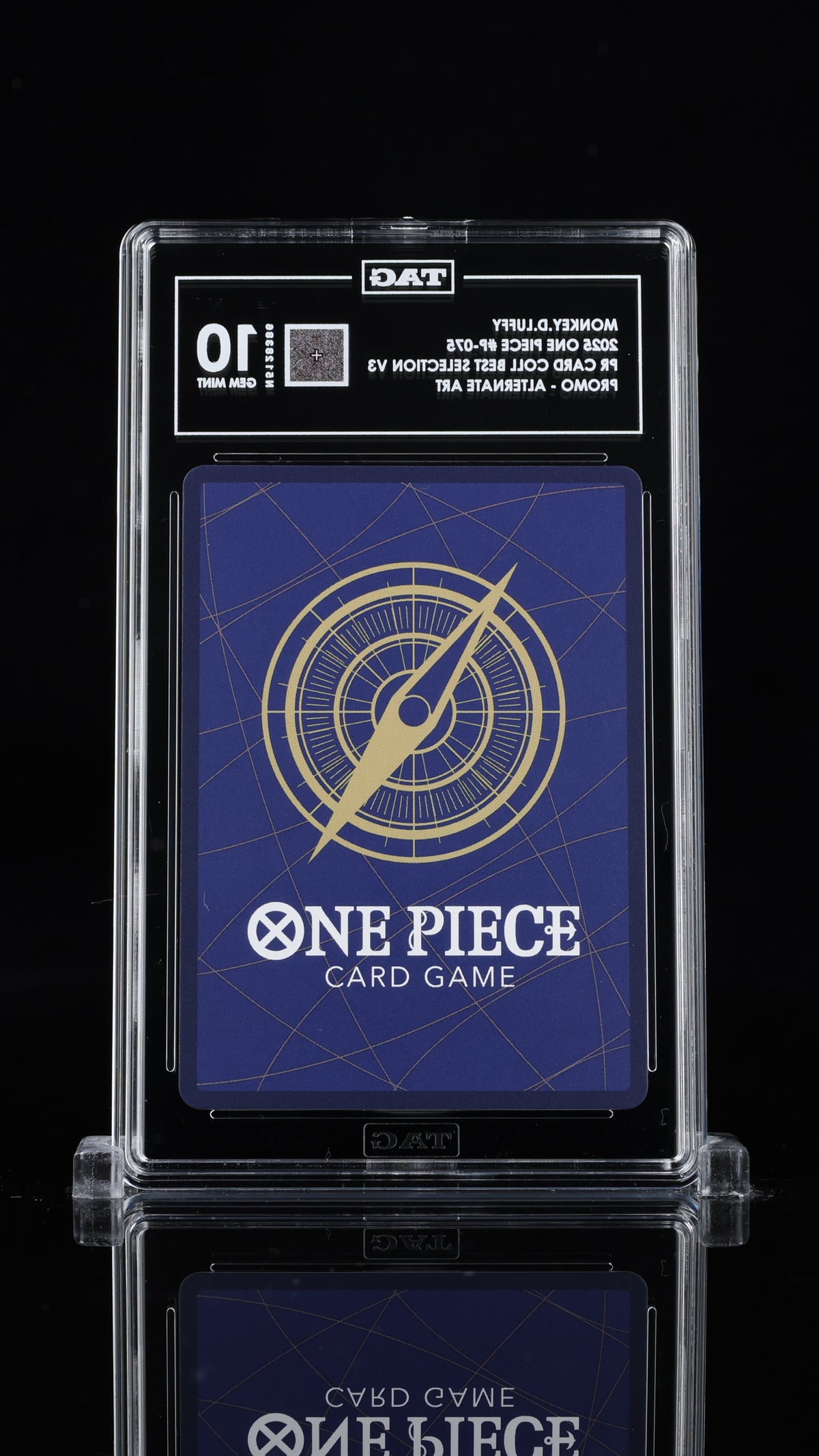 MONKEY.D.LUFFY 2025 ONE PIECE PROMOS #P-075 PREMIUM CARD COLLECTION BEST SELECTION VOL. 3