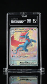SALAMENCE EX 2025 POKÉMON SCARLET & VIOLET #187/159 JOURNEY TOGETHER SPECIAL ILLUSTRATION RARE