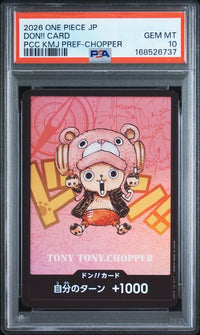 2026 ONE PIECE JAPANESE PREMIUM CARD COLLECTION KUMAMOTO PREFECTURE SPECIAL DON!! CARD PCC KMJ PREF-CHOPPER