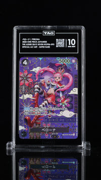 PERONA 2025 ONE PIECE THE AZURE SEA'S SEVEN JAPANESE #OP06-093 SPECIAL ALTERNATE ART SUPER RARE