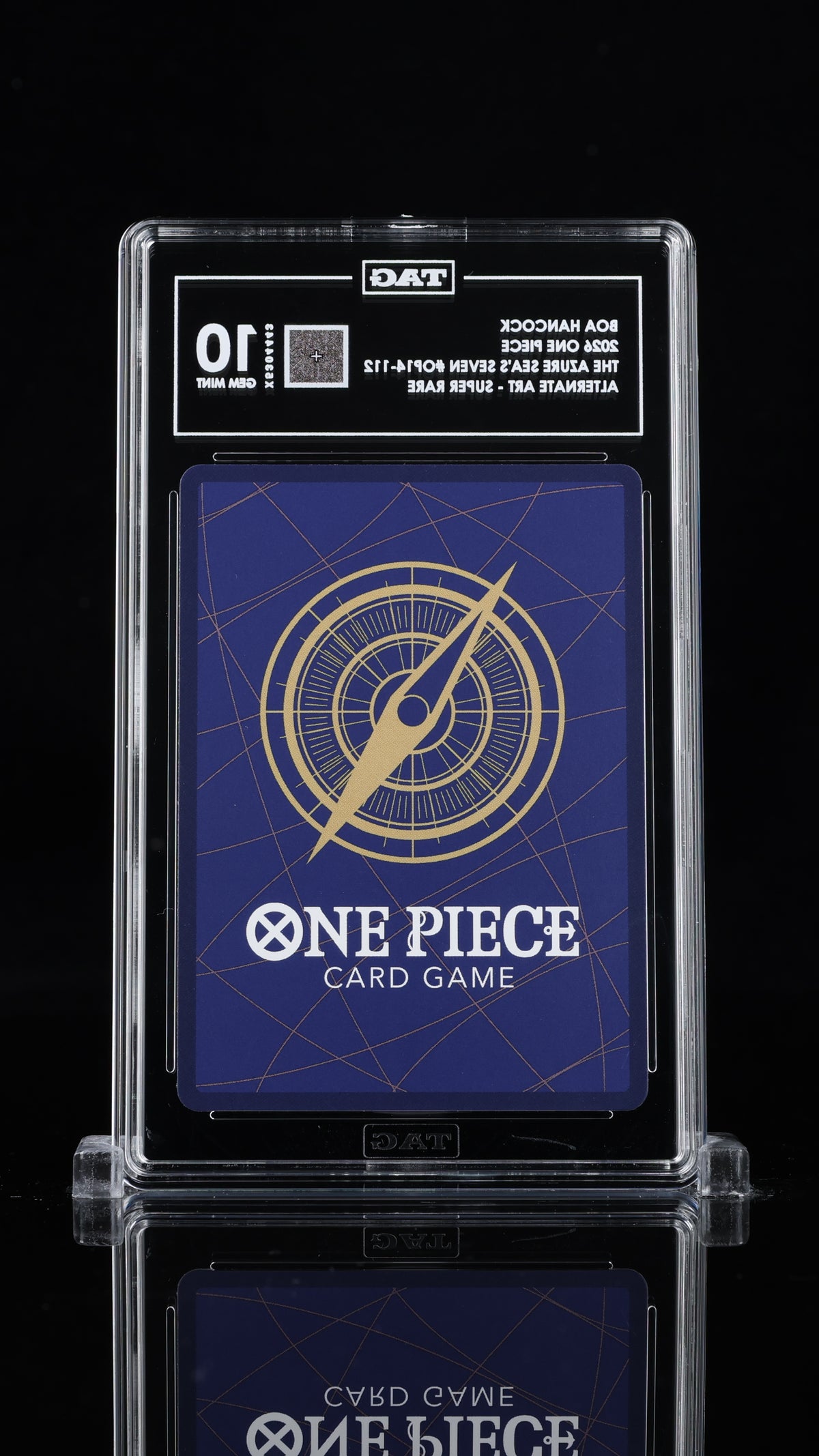 2026 ONE PIECE THE AZURE SEA'S SEVEN BOA HANCOCK #OP14-112 ALTERNATE ART