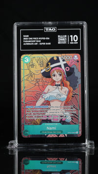 NAMI 2023 ONE PIECE PARAMOUNT WAR #OP02-036 ALTERNATE ART SUPER RARE