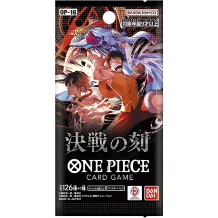 ONE PIECE Card Game – Battle Of Time [OP-16] Japanese Booster Pack