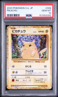 2023 POKEMON JAPANESE CLL-TRADING CARD GAME CLASSIC CHARIZARD & HO-OH ex DECK #008 PIKACHU
