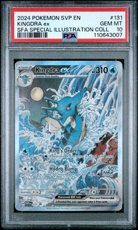 2024 POKEMON SVP EN-SV BLACK STAR PROMO #131 KINGDRA ex SFA SPECIAL ILLUSTRATION COLL