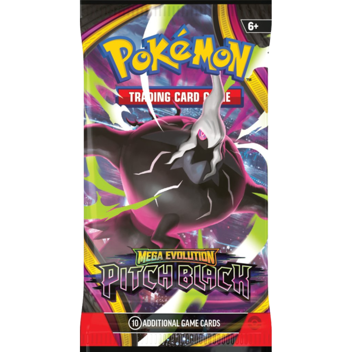 Pokémon TCG Mega Evolution Pitch Black Booster Pack- English