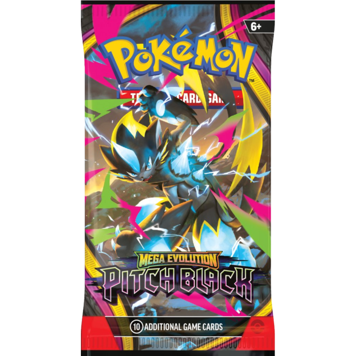 Pokémon TCG Mega Evolution Pitch Black Booster Pack- English