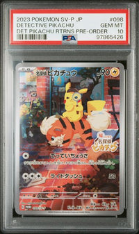 2023 POKEMON JAPANESE SV-P PROMO #098 DETECTIVE PIKACHU DET PIKACHU RTRNS PRE-ORDER