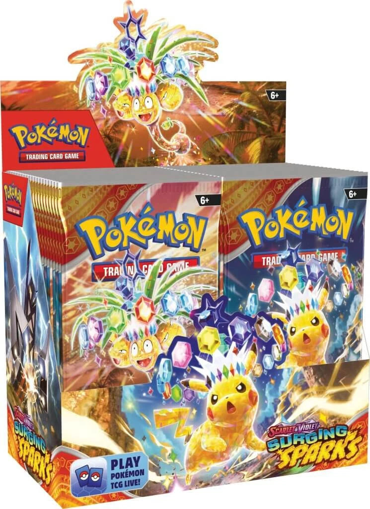 Pokémon TCG Scarlet & Violet Surging Sparks Booster Box- English