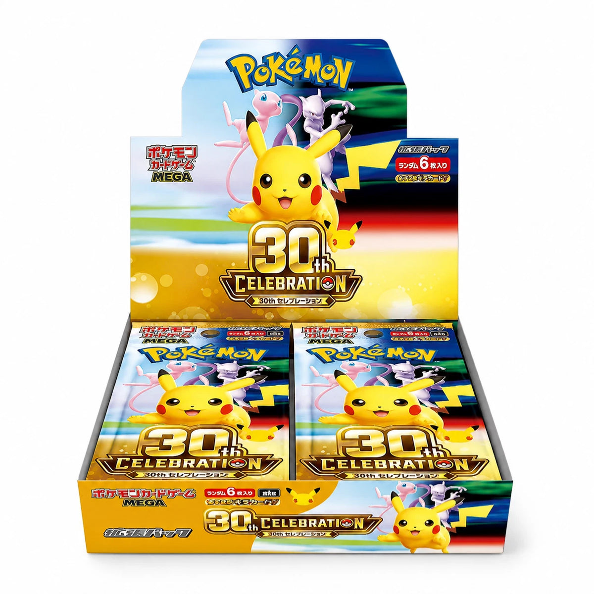 Pokémon Japanese 30th Anniversary Booster Box M6A