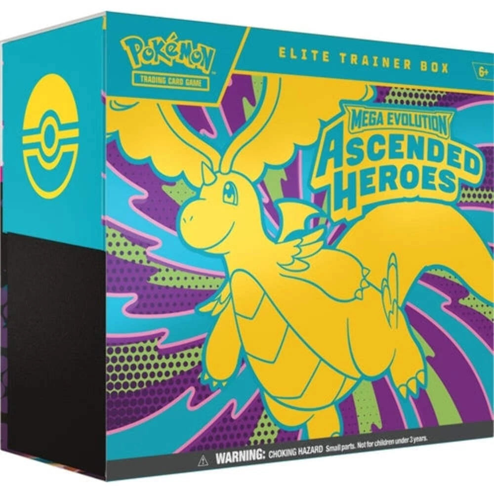 Pokémon TCG Mega Evolution Ascended Hero Elite Trainer Box- English