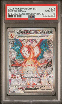 2023 POKEMON OBF EN-OBSIDIAN FLAMES #223 CHARIZARD ex SPECIAL ILLUSTRATION RARE